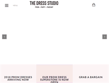 Tablet Screenshot of dress-studio.co.uk